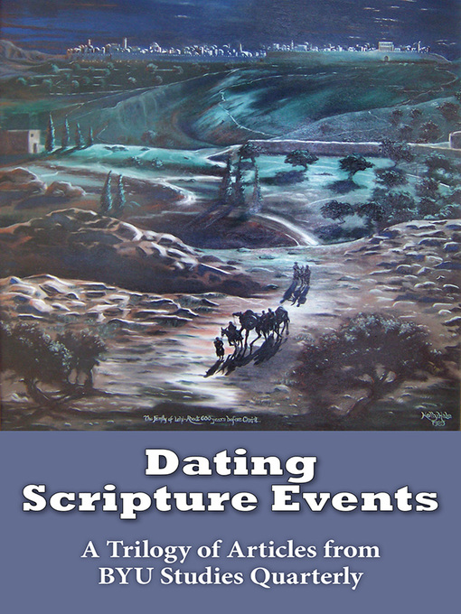 Title details for Dating Scripture Events by Jeffrey R. Chadwick - Available